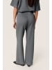 Soaked in Luxury Strickhose SLMarigold Straight fit in Grey Melange