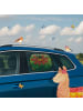 Mr. & Mrs. Panda Sonnenschutz Auto Hummel Blume Design ohne Spruch in Weiß