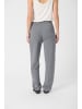 Soaked in Luxury Strickhose SLSanja Casual fit in Grey Melange