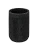 5five Simply Smart Zahnputzbecher ONYX, Schiefer in Schwarz, Ø 7 cm