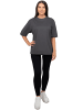 Reichstadt Reichstadt Oversized T-Shirt Damen  25RSW070 Dark Grey XXS