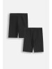 MOKIDA 2er-Pack Kurze Leggings in schwarz