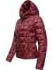 ragwear Steppjacke Tiasa in Wine Red