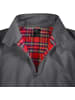 Gear Up Herren Harrington Jacke in Anthrazit