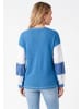 usha BLUE LABEL Women Sweatshirt in Blue White
