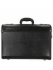 D&N Business - Pilotenkoffer 46 cm Leder (schwarz) in schwarz
