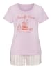 VIVANCE DREAMS Shorty in rosa-weiß-gestreift