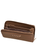 Liu Jo Caliwen XL Zip Around - Geldbörse 12cc 19 cm (anthrazit met.) in suede