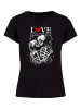 F4NT4STIC Box Tee Love is all you need in schwarz