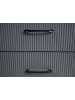 MCW Nachttisch N89, Marmor-Optik grau
