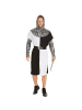 tectake Edelmann/Kavalier, Gr. XXL, Langarmshirt mit Ärmeln in Metalloptik