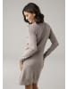 Laura Scott Strickkleid in taupe-melange