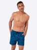 HOM Boxer-Badehose Beach Boxer Panarea in blue print