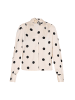 faina Women Blouse in white black