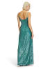 Vera Mont Abendkleid mit Pailletten in Agate Green