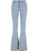 Urban Classics Urban Classics Damen Ladies Organic Low Waist Flared Denim in lighter washed