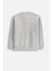 Coccodrillo Strickjacke mit Reißverschluss in grau