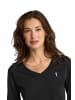 Polo Club T-Shirt WOMAN RIGBY GO TANDIE LONG SLEEVE REGULAR FIT in Schwarz