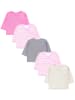 TupTam Baby Langarm Wickelshirt 5er Set in rosa Modell 2