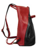 Samantha Look Rucksack echt Leder in rot
