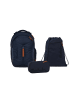 Satch Schulrucksack-Set MATCH Nordic Blue 3-teilig in Blau