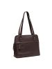 The Chesterfield Brand Belgrado Schultertasche Leder 32 cm Laptopfach in brown