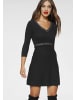 Melrose Strickkleid in schwarz