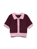 Vero Moda Strickjacke in Burgundy