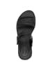 Tamaris WIDE FIT Sandale in BLACK UNI