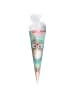 ROTH Geschenk-Schultüte klein Eule Lieselotte 50 cm, rund in Grün