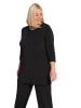 Ulla Popken Longshirt in schwarz