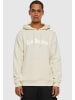 Mister Tee Mister Tee Herren Los Angeles Wording Hoody in whitesand