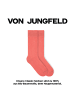 von Jungfeld Classic Socken Signature in Hot Coral