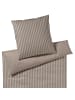 JOOP! Bettwäsche Soft Lines brown in brown