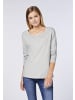 Detto Fatto Longsleeve im Basic-Stil in Grau