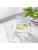 COFI 1453 5-tlg 1,2 Liter Krug Karaffe 4 Gläser je 220ml GB05 in Transparent