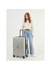 Tonino Lamborghini Bologna 4 Rollen Trolley L 77 cm silver