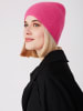 Style Republic Kaschmir Beanie fein gerippt in neon pink