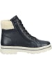 remonte Freizeit Stiefeletten in schwarz/schwarz/beige