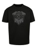 F4NT4STIC Heavy Oversize T-Shirt ACDC Rock Band Black Ice in schwarz