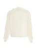 faina Damen Strickjacke in Wollweiss