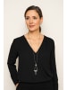 collezione alessandro Lange Kette " Madame Noir " in silber