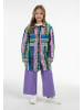 myMo KIDS Mädchen Hemdjacke in Mehrfarbig Neon Grün