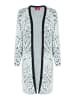 Swirly Damen Cardigan in WEISS SCHWARZ