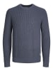 Jack & Jones Strickpullover in Ombre Blue