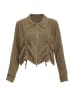 faina Women Cardigan in Oliv Melange