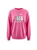 myMo Women Sweatshirt in Fuchsia