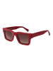 Funky Buddha Damen Sonnenbrillen Katzenauge Rot