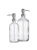 Butlers Seifenspender SOAP OPERA 6er-Set in Silber