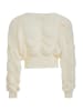 myMo Women Cardigan in Wollweiss